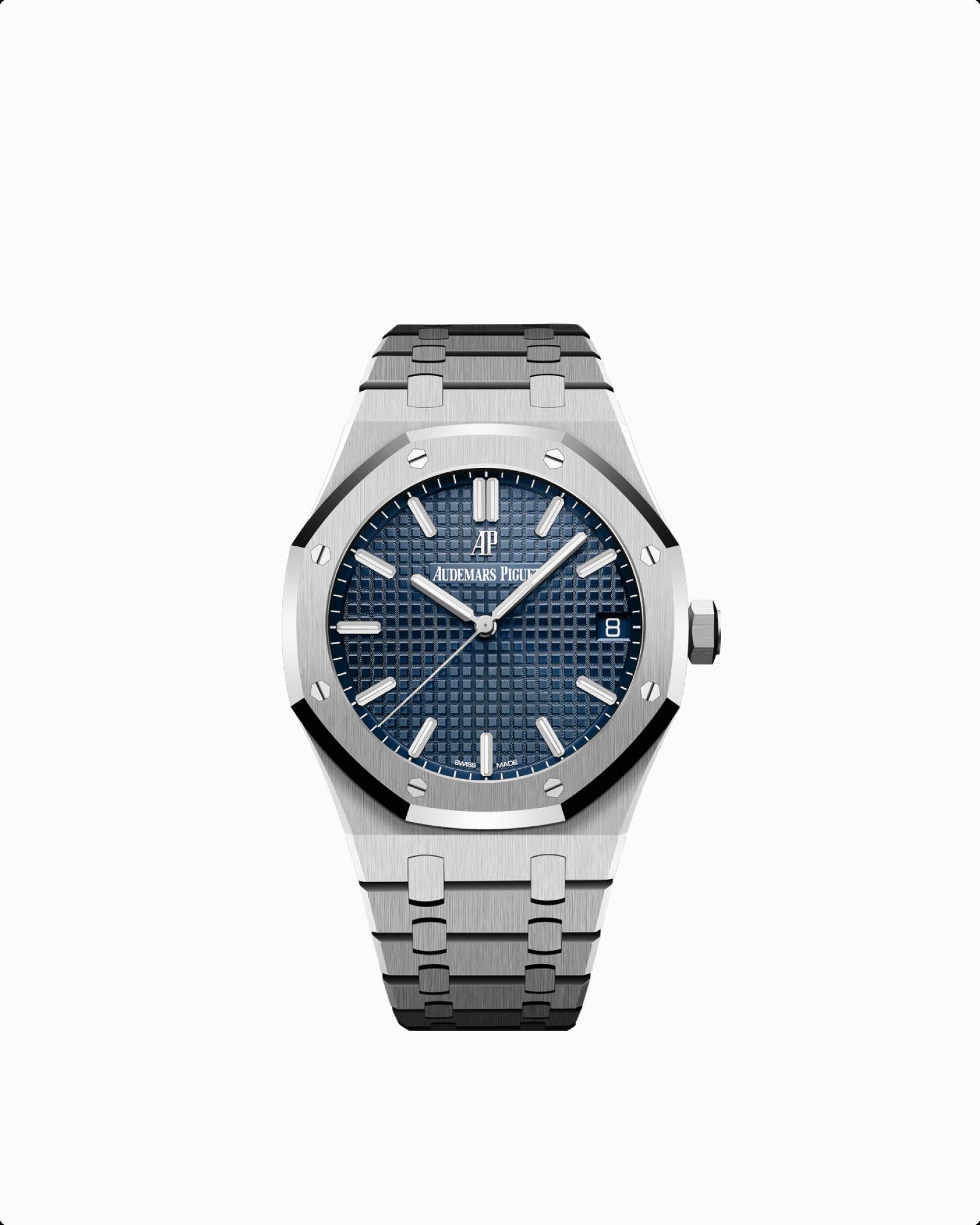 Royal Oak 15500ST · Blue, 2020
