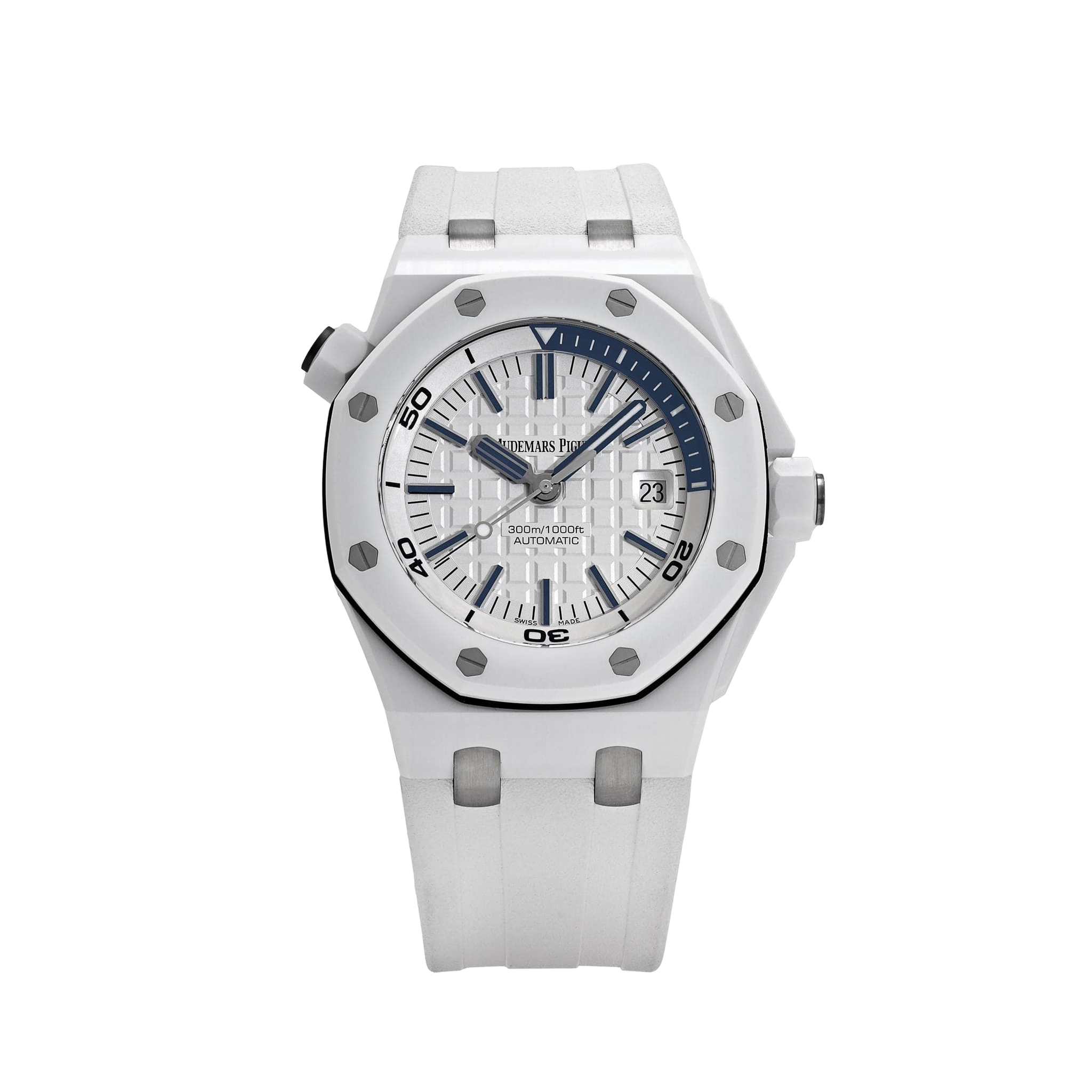 Royal Oak Offshore Diver 15707CB · White, 2015