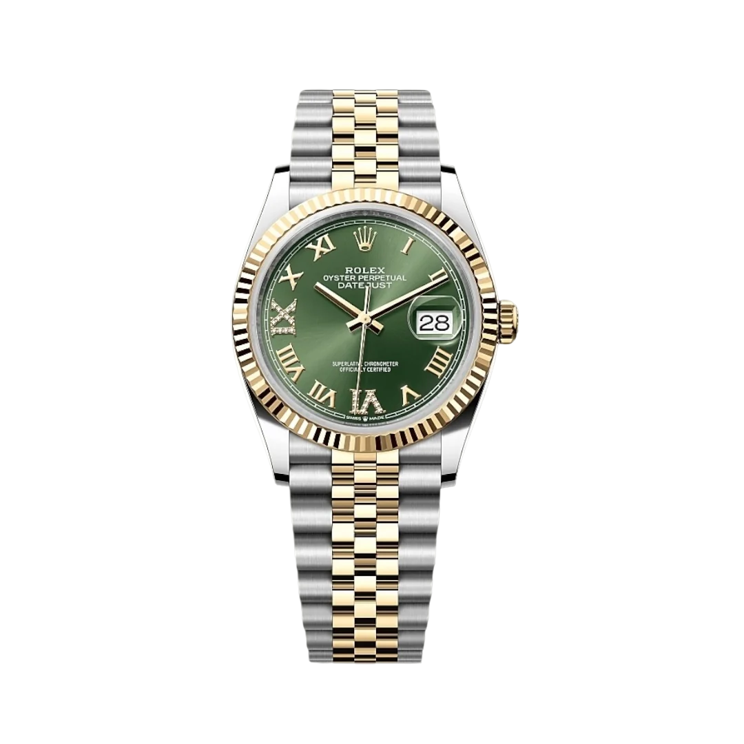 Datejust 36 126233 · Green roman diamond vi, 2024