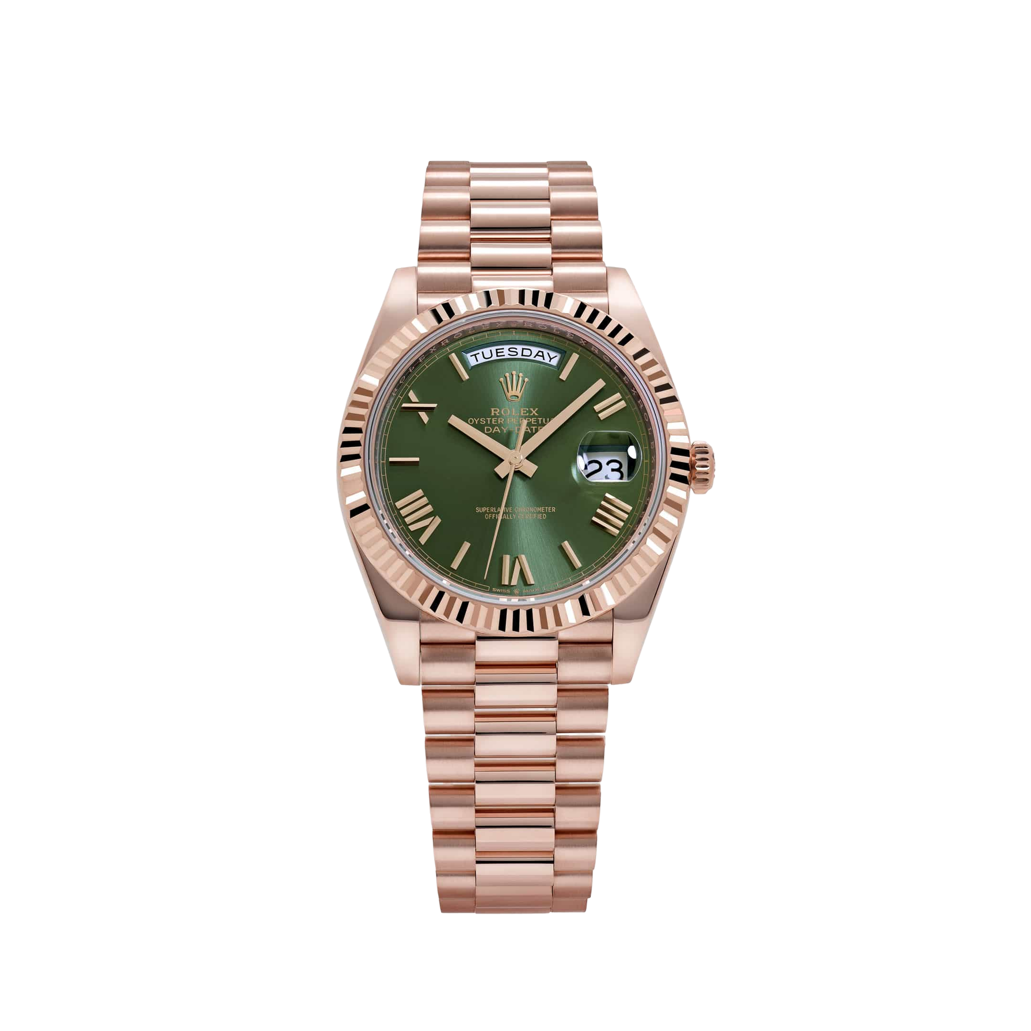 Day-Date 40 228235 · Olive, 2026