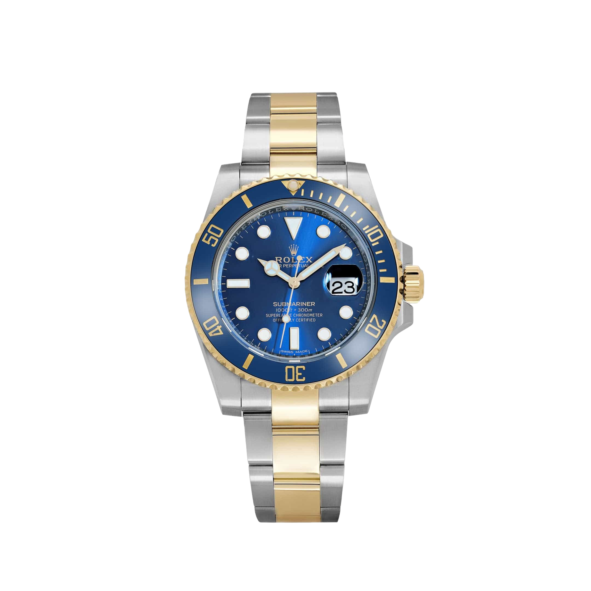 Submariner Date 126613LB · Royal blue, 2021
